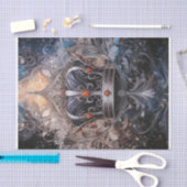 Breng op de Bling, Goud en Ruby Kroon Tissuepapier (Craft)