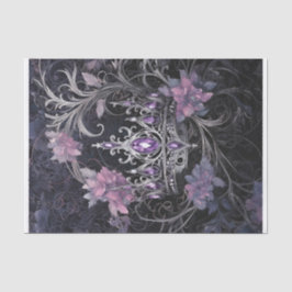 Breng op de Bling, Lila Be-Jeweled Crown Tissuepapier