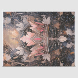 Breng op de Bling, roze met juwelen getooide kroon Tissuepapier