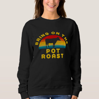 Breng op de pot gebraden  retro T-shirt