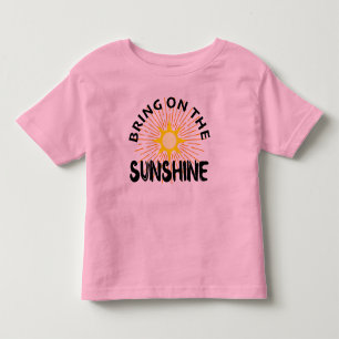 Breng op de zonneschijn ontwerp - peuter fijne jer kinder shirts