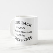 BRENG SHARKY's CAFE MOK TERUG (Voorkant links)