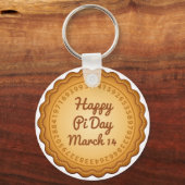 Breng taart naar Pi Day Sleutelhanger (Voorkant)