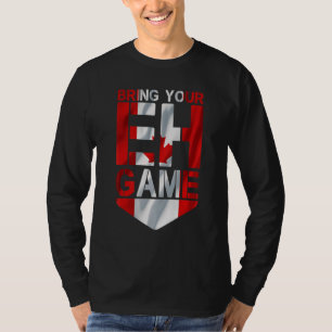 Breng uw Eh Game Canada Flag Pride 1 juli Cana T-shirt