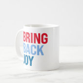 Breng vreugde terug koffiemok (Voorkant links)