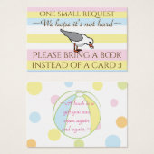 BrengABook de Ball van de Baby van de Kaart van he (Voorkant /achterkant)