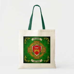 Brennan Irish Shield & Celtic Cross op maat Tote Bag