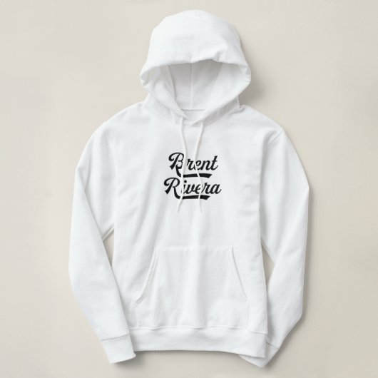 Brent Rivera Relatable Style-tekst Hoodie (Design voorkant)