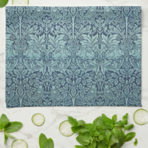 Brer Rabbit van William Morris Blue Textile Patter