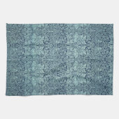 Brer Rabbit van William Morris Blue Textile Patter Theedoek (Horizontaal)