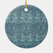 Brer Rabbit van William Morris, Textielpatroon Keramisch Ornament (Achterkant)