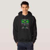 Brésil Drapeau Brésilien Sweat de Noël (Devant entier)