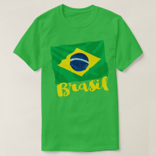Brésil Drapeau T-shirt