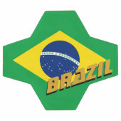 Brésil Football & drapeau brésilien / Sports (Plat)