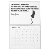 Brésil Jiu Jitsu Calendrier Motivationnel 2019 (Feb 2026)