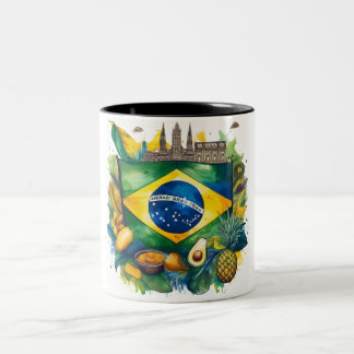 Brésil - Mug du patrimoine - Icônes culturelles et