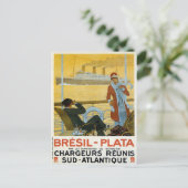Bresil - Plata Briefkaart (Staand voorkant)