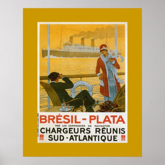 Bresil - Plata Poster (Voorkant)