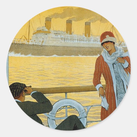 Bresil - Plata Ronde Sticker (Voorkant)