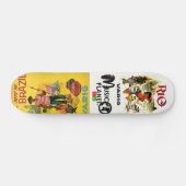 BRÉSIL RIO Skateboard (Horz)