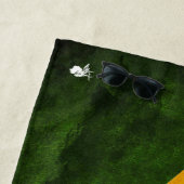 " BRÉSIL Serviette de plage ... " (En situation)