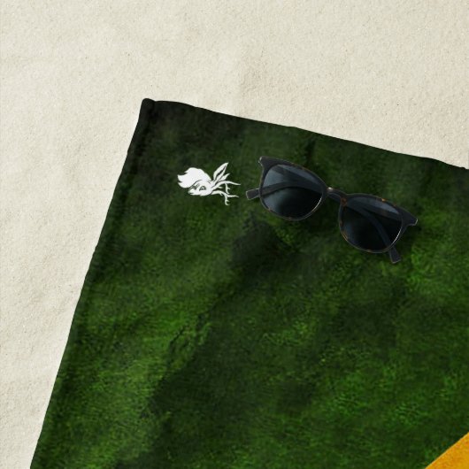 " BRÉSIL Serviette de plage ... " (En situation)