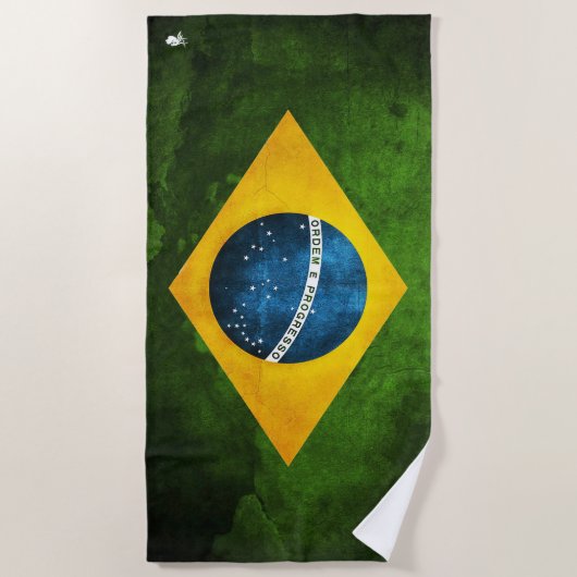 " BRÉSIL Serviette de plage ... " (Devant)