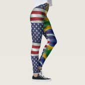 Brésil USA Leggings (Droite)