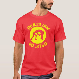 Brésilien Jiu Jitsu - T-shirt d'ovale de Grapplers