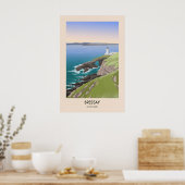 Bressay Écosse Affiche de voyage (Cuisine)
