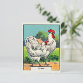  Bresse Chicken Briefkaart (Staand voorkant)