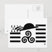 BRETAGNE BRIEFKAART (Voorkant / Achterkant)