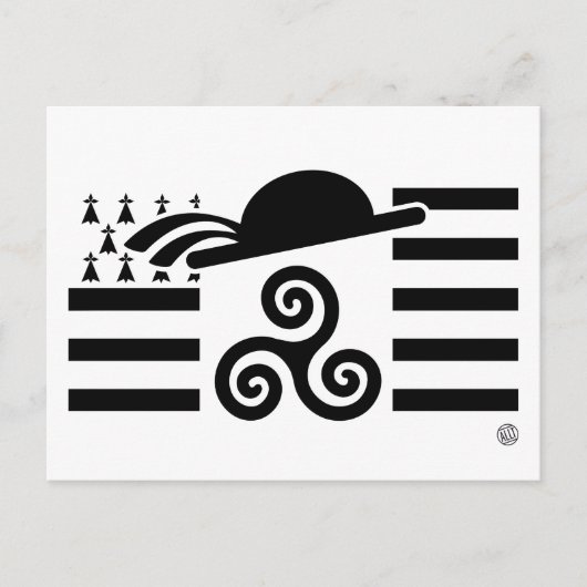 BRETAGNE BRIEFKAART (Voorkant)