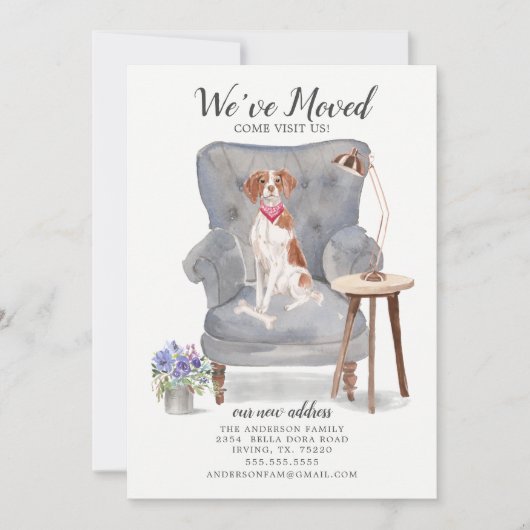 Bretagne Espagnol Faire-part mobile (Devant)