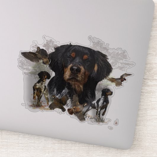 Bretagne française, Autocollant d'art (Détail)