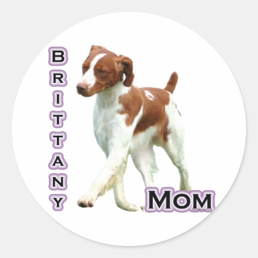 Bretagne Moeder 4 - Sticker (Voorkant)