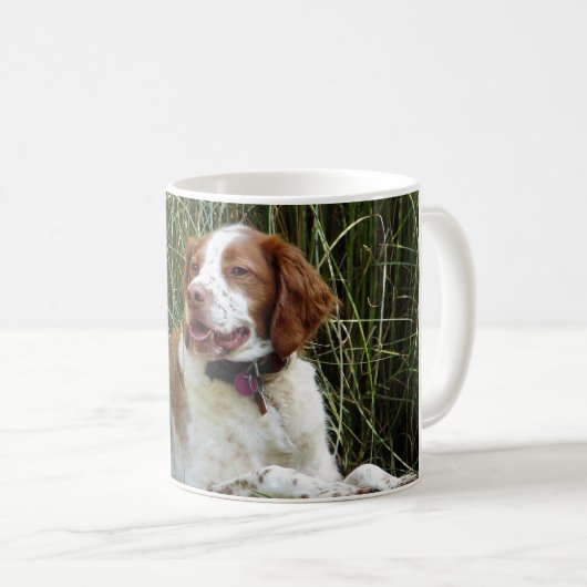 Bretagne Spaniel Mug (Devant droit)