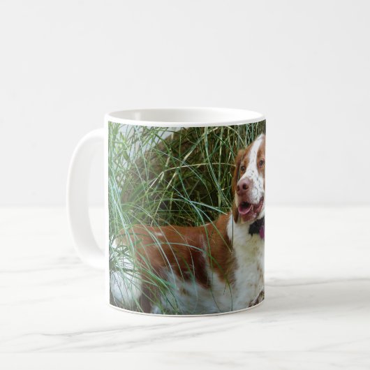 Bretagne Spaniel Mug (Devant gauche)