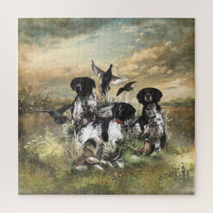 Bretagne Spaniel, Passie voor vogels Legpuzzel
