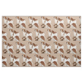 Bretany Spaniel fabric Stof (Yard (91,4 cm))