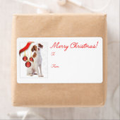 Bretany Spaniel Gift Labels (Insitu)
