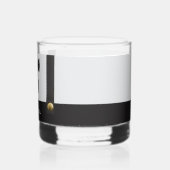 Bretels & Das Naam Monogram Jongen Whisky Glas (Achterkant)