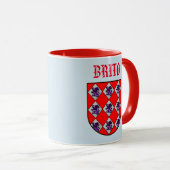 Breto Family Coat of Arms Mok (Voorkant rechts)