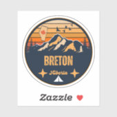 Breton, Alberta Sticker (Vel)