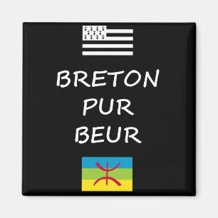 Breton pur beur - Amazigh/Berbère Magneet