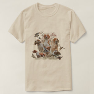 Breton Spaniel, Passie voor Vogels T-shirt