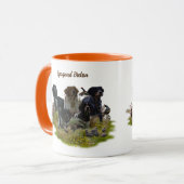  Breton Spaniels,   Vogeljacht   Mok (Voorkant links)