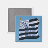 Bretonbandvlag Magneet (Voorkant / Achterkant)