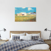 Bretons Village Canvas Afdruk (Insitu (Slaapkamer))