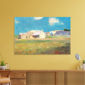 Bretons Village Canvas Afdruk (Insitu (Woonkamer))